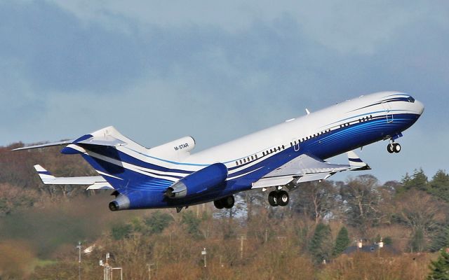 BOEING 727-200 (M-STAR) - starling aviation b727-2x8(adv)(re) super-27 m-star dep shannon 29/11/17.