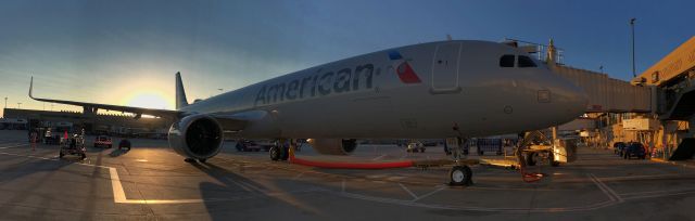 Airbus A321 (N424AN) - barry m. goldwater terminal 4 N1 alpha 21 02OCT20