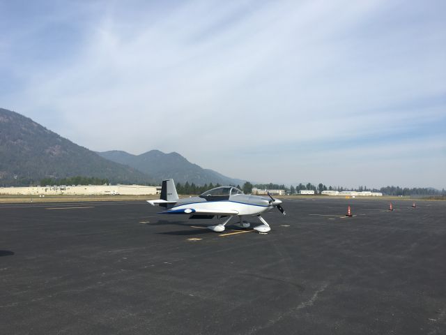 N92AZ — - Flight to Sandpoint Idaho