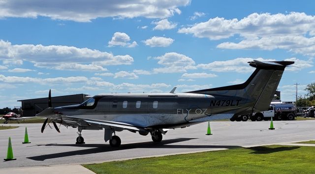 Pilatus PC-12 (N479LT) - Beautiful day to fly in Bentonville!!