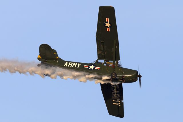 Cessna L-19 Bird Dog (N3946K) - Performing at Addison's Kaboom Town.