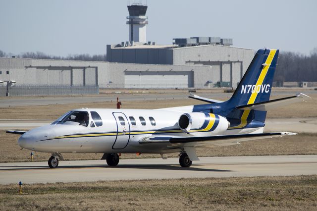 Cessna 500 Citation 1 (N700VC) - January 2014