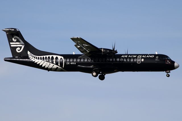 Aerospatiale ATR-72-600 (ZK-MVA) - on 27 July 2019