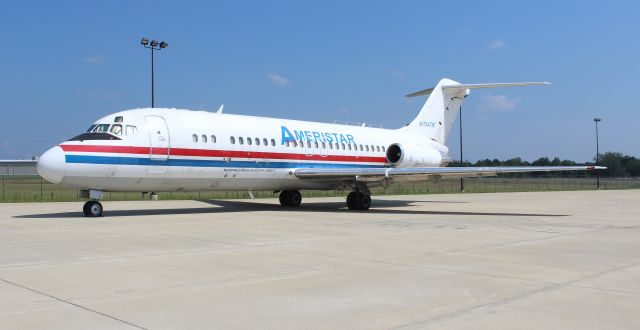 Douglas DC-9-10 (N784TW) - An Ameristar DC-9-15F on the ramp at Boswell Field, Talladega Municipal Airport, AL - July 21, 2017.