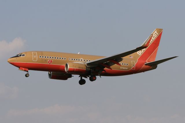 Boeing 737-700 (N786SW) - July 7, 2007 - approached Baltimore 