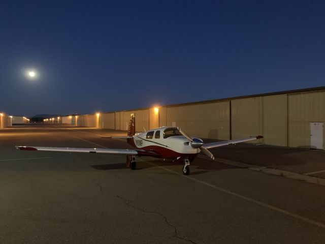 Mooney M-20 (N161MP) - Back home again