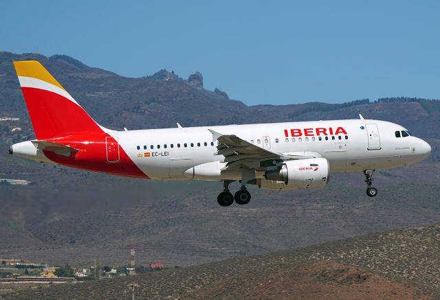 Airbus A319 (EC-LEI)