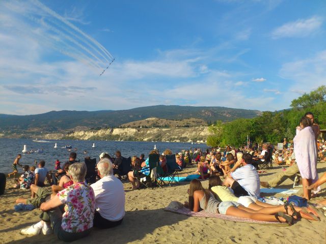 SNOWBIRDS — - Penticton BC Canada. CF Snowbirds Aug 2013 CYYF