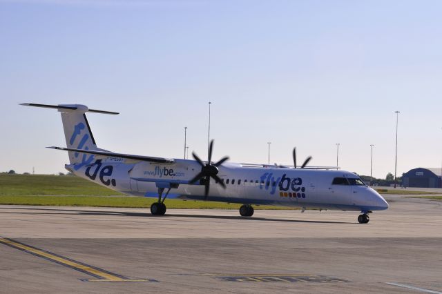 de Havilland Dash 8-400 (G-ECOT) - Flybe De Havilland Canada DHC-8-402Q Dash 8 G-ECOT in Norwich