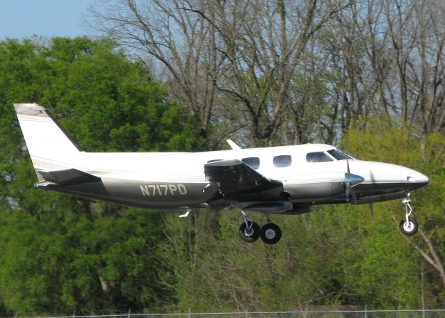 Swearingen SA-26 Merlin 2 (N717PD) - At Downtown Shreveport.