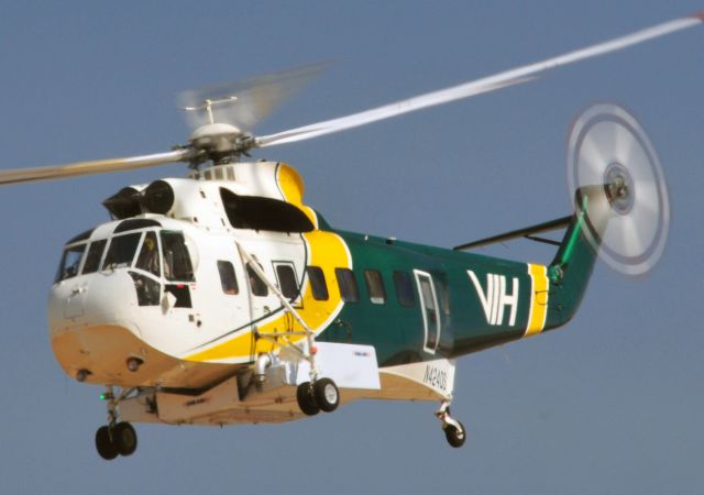 N4240S — - Helo departs Merced Regional Airport, RWY One-Two, straight out.