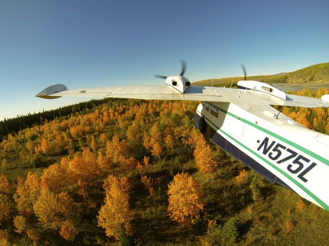 Grumman G-44 Widgeon (N575L) - Falltime in Alaskas interior 