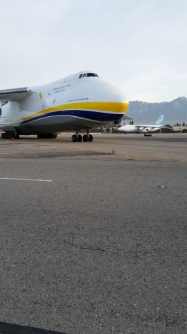 Antonov An-12 (UR-82027) - Antonov AN-124-150M-100 UR-82009 and UR-82027 at KONT