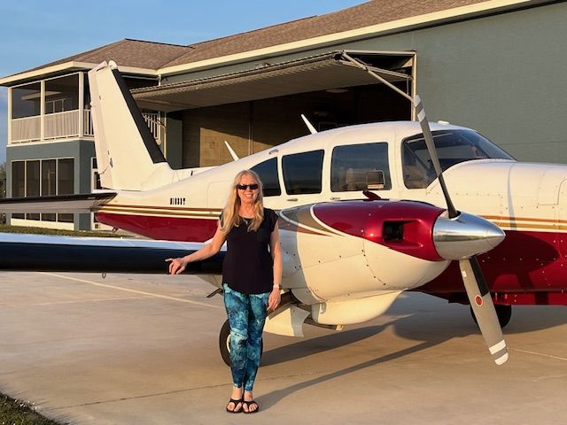 Piper Aztec (N1033T) - LAKE PLACID  FIRST ARRIVAL