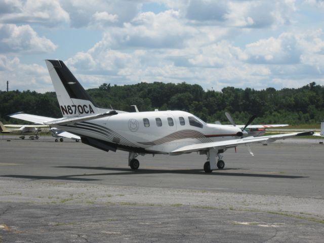 Socata TBM-850 (N870CA) - A fairly regular visitor to KFIT.