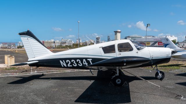 Piper Cherokee (N2334T) - New aircraft on data base 