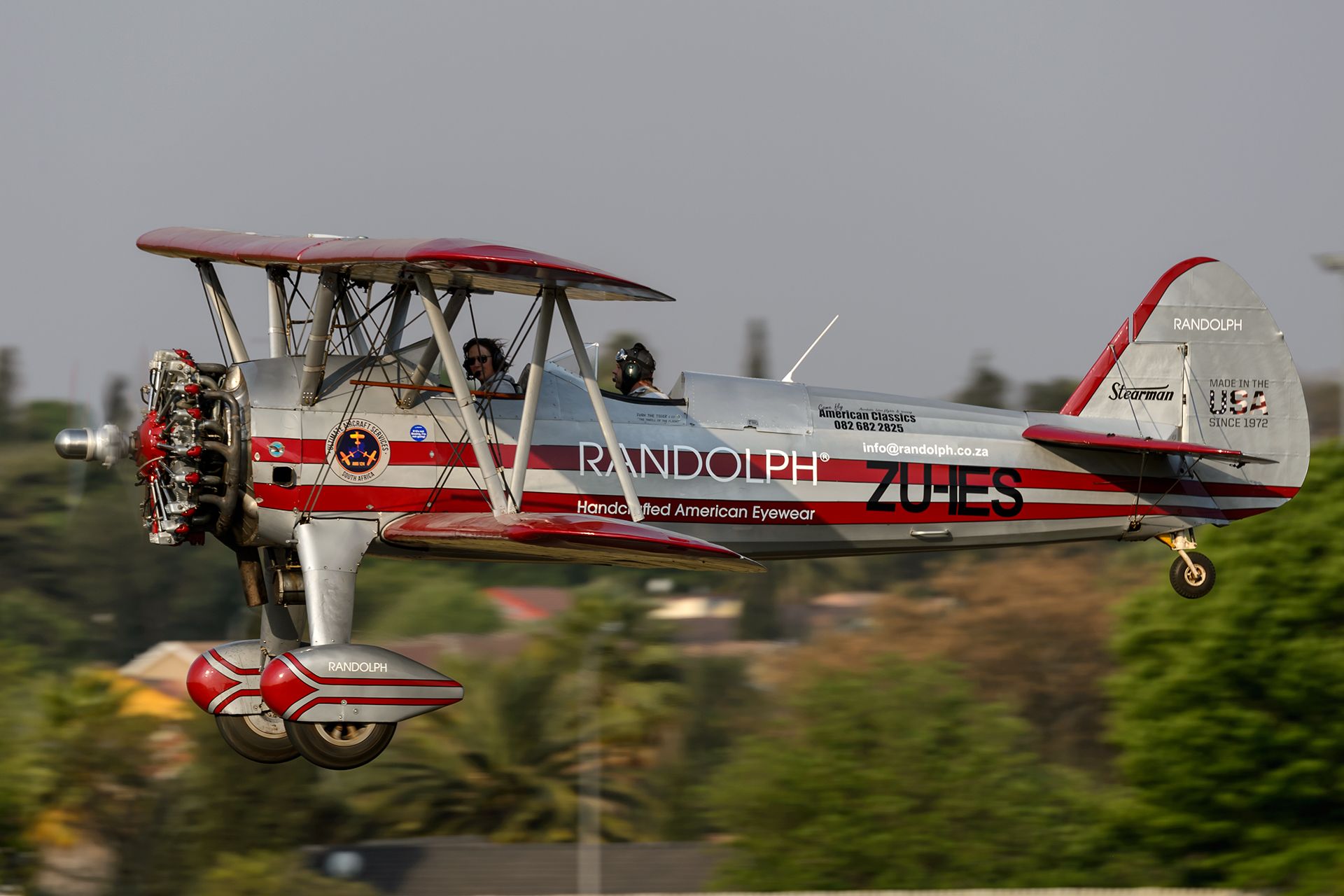 ZU-IES — - Boeing Stearman newly rebuilt.