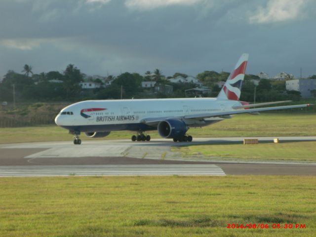 Boeing 777-200 (G-VIIW)