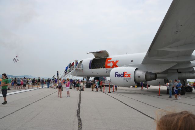 Boeing 757-200 (N794FD) - Dayton Air show June 28, 2014