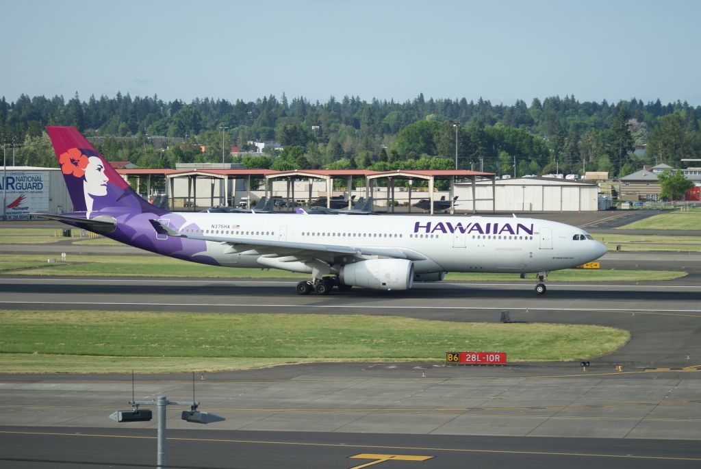 Airbus A330-200 (N375HA) - HAL25 PDX-HNL 5/20/23