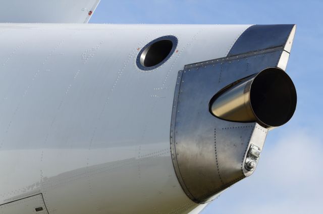 Airbus A380-800 — - Close up detail of A380-800 's APU.