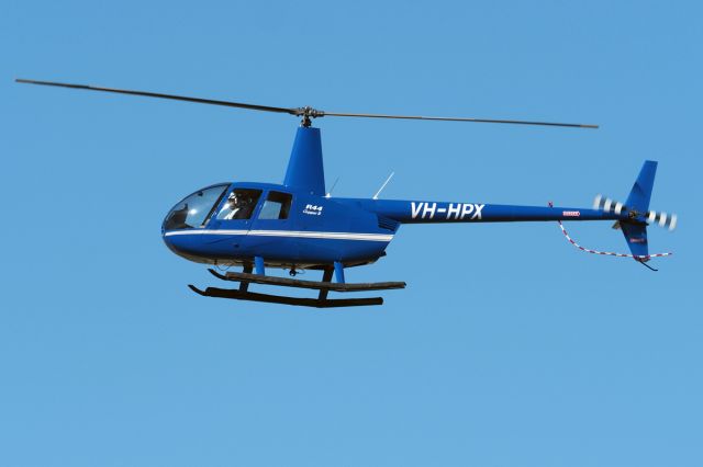 Robinson R-44 (VH-HPX) - Robinson R44 Clipper II sn 11463. VH-HPX YPJT  21 May 2022