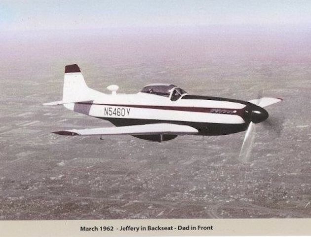 N5460V — - Photo taken over Detroit in 1962