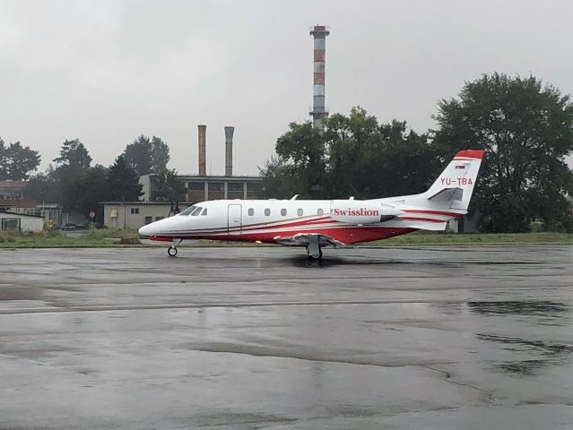 Cessna Citation Excel/XLS (YU-TBA) - 27 AUG 2018.