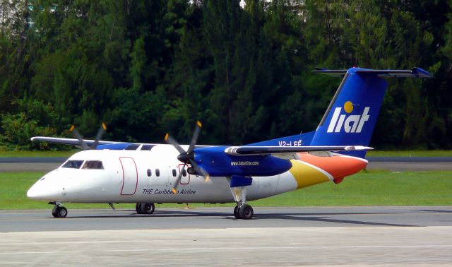 de Havilland Dash 8-100 (V2-LEF)