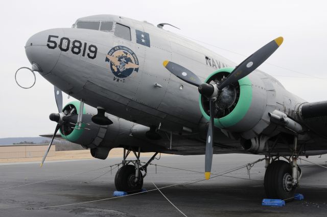 Douglas DC-3 (N229GB) - Naval R-47D at the Mid Atlantic Air Museum