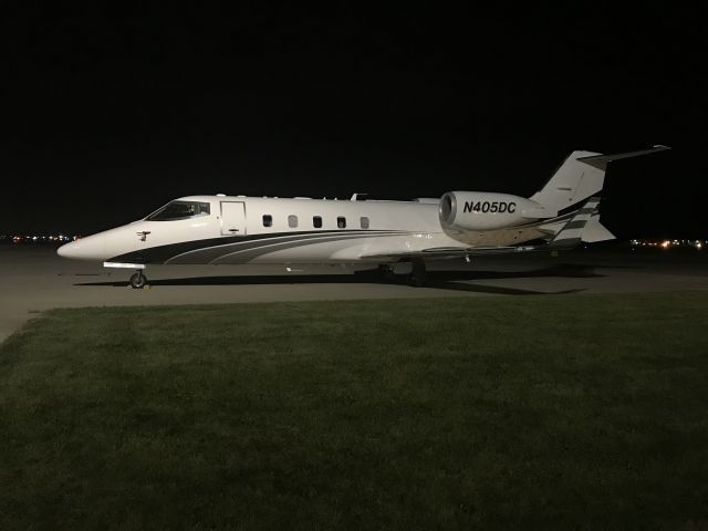 Learjet 60 (N405DC) - This Learjet 60, N405DC, was doing some stargazing on the ramp back in June. 6/8/21.