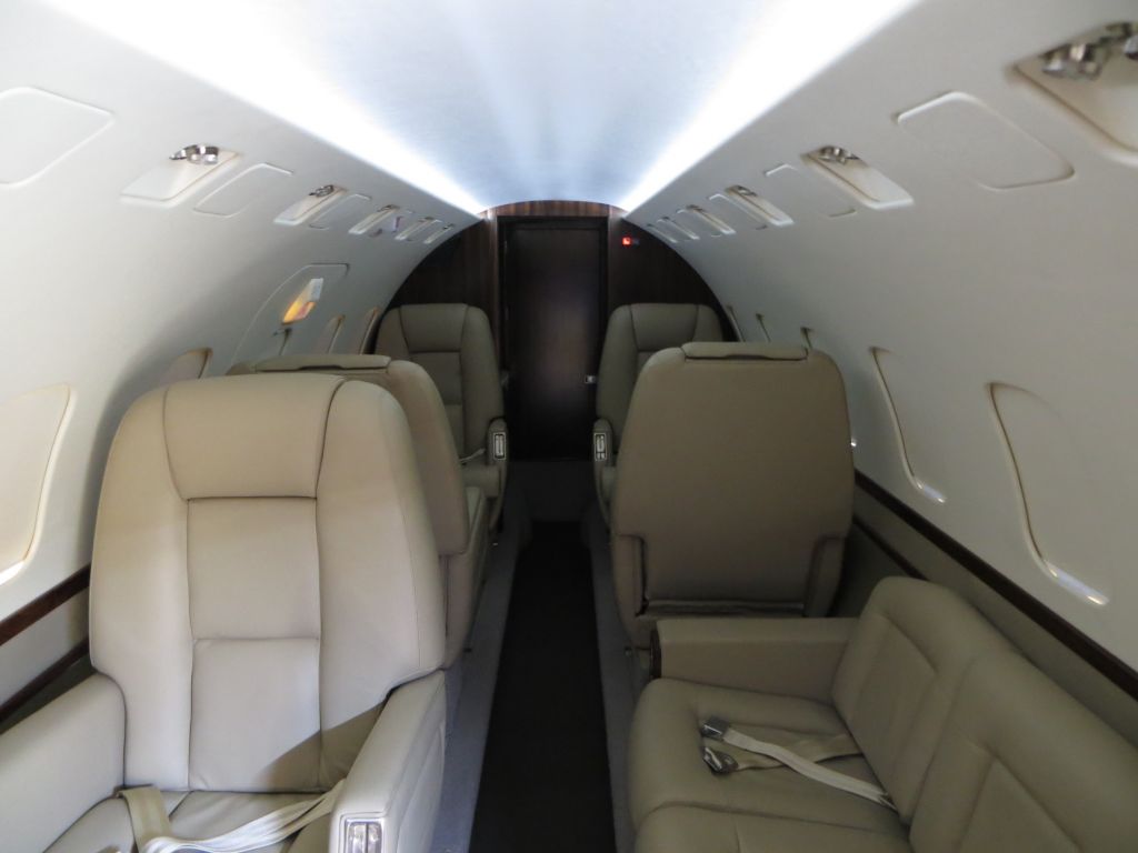 Hawker 800 (N422CS) - New Interior December 2013