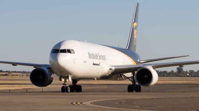 BOEING 767-300 (N324UP) - Taken 9/30/2022 at California Capital Airshow.