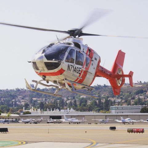 Eurocopter EC-635 (N714GE) - Returning from a patrol