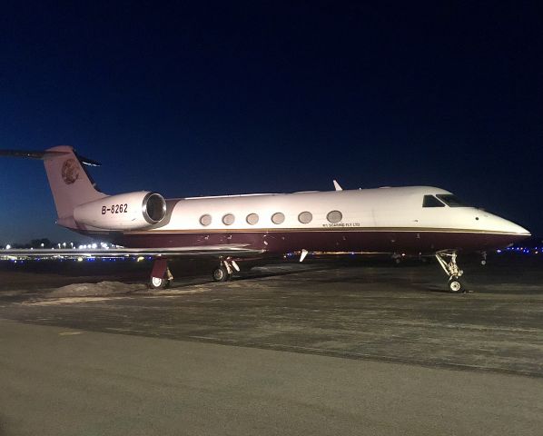 B-8262 — - On the MAC Jets ramp in Portland, Maine, USA after arrival from Shenzhen, China via ANC. March 21, 2022