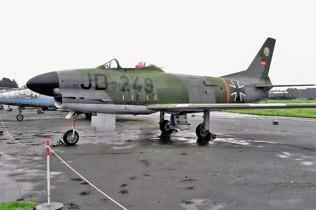 North American F-86 Sabre (N249) - NAA F-86K JD-249 frm Luftwaffe and RAF AB Gatow October 2014 (EDBG)