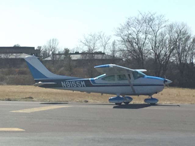 Cessna Skylane (N9155M) - N9155M (C182) departing Wings Field (KLOM)br /Photo Date: March 20, 2021