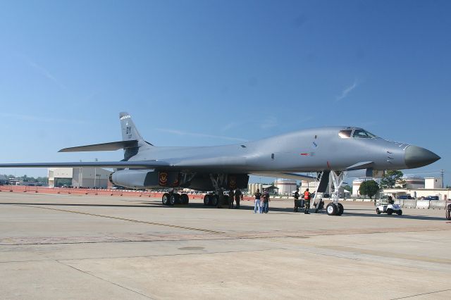 Rockwell Lancer — - B-1 at the KBAD Air Show 4-21-2007