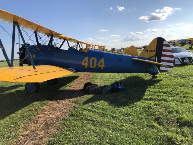 Boeing PT-17 Kaydet (N5404N) - PT-17 Stearman, 220 HP Continental 1941