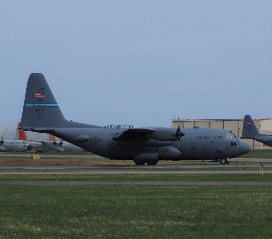 Lockheed C-130 Hercules (84-0209) - Now known as SKIER 09 , ex- Delaware ANG , landing at its new home Stratton ANG base , home of the 109th AW