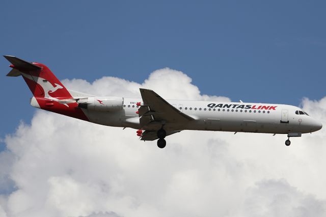 Fokker 100 (VH-NHV) - Kalamunda Road,br /on 16 March 2020