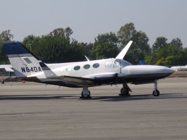 Cessna Chancellor (N84DA) - Parked at Santa Ana