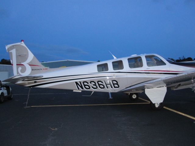 Beechcraft Bonanza (36) (N636HB)