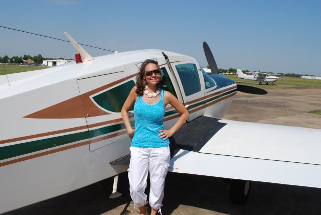 BELLANCA Viking (N7371V) - Steve took Leasia for a first flight- she loved it. Here we are on the ramp at Tri-Star Aviation after a successful flight.