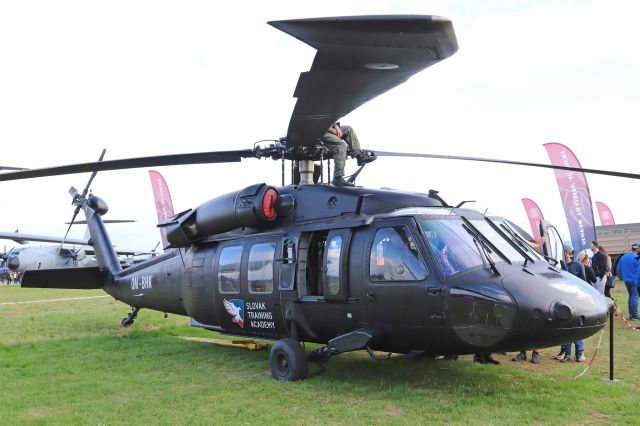 Sikorsky S-70 (OM-BHK) - Sikorsky UH-60A Black Hawk operated by Slovak Training Academy. Photo taken on September 18, 2021 at NATO Days in Ostrava.