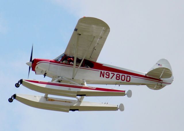 Piper L-21 Super Cub (N9780D) - At Downtown Shreveport.