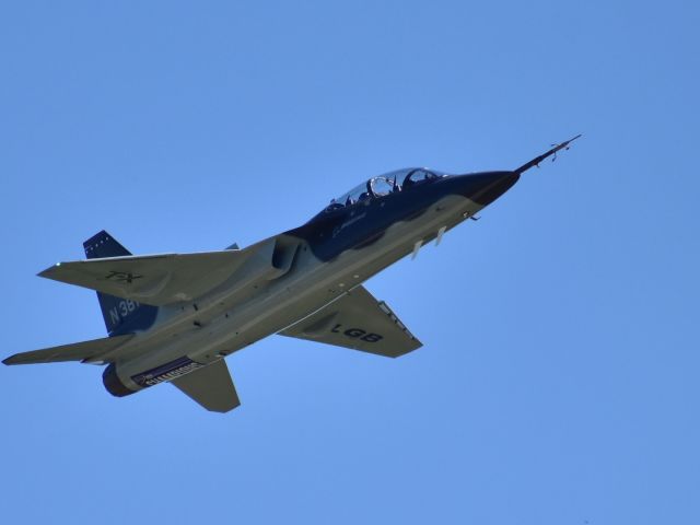 N381TX — - The new Boeing TX at the Spirt if St.Louis Airshow with a little something for the 2019 Stanley Cup Champions!