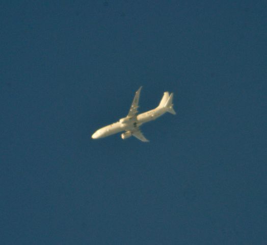 Boeing P-8 Poseidon — - B-737-800 NAVY P-8A Poseidon High over Clevelands North Coast Tracking West. 