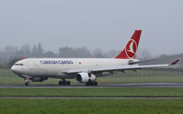 Airbus A330-200 (TC-JDR) - turkish cargo a330-200f tc-jdr landing at shannon 17/3/17.