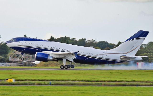 Airbus A310 (HZ-NSA) - hz-nsa touching down at shannon 14/9/13.